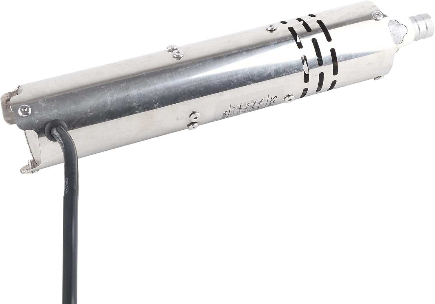 Submersible Brushless DC Pump with MPPT Controller for Solar Power, 12V - Stainless Steel, Voltage (S122T-20)