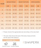 SHAPERX Shapewear for Women Tummy Control Fajas Colombianas Body Shaper Open Bust Bodysuit Postpartum Compression Garment Butt Lifter, UK-SZ7281-Black-XL - Image 3