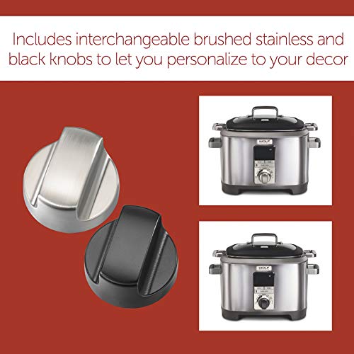 Wolf Gourmet Programmable 6in1 Multi Cooker with Temperature Probe, 7