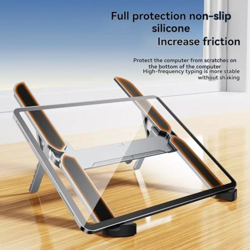 Soporte Plegable Metálico Ajustable para Laptop 10-17 Pulgadas miniatura 2
