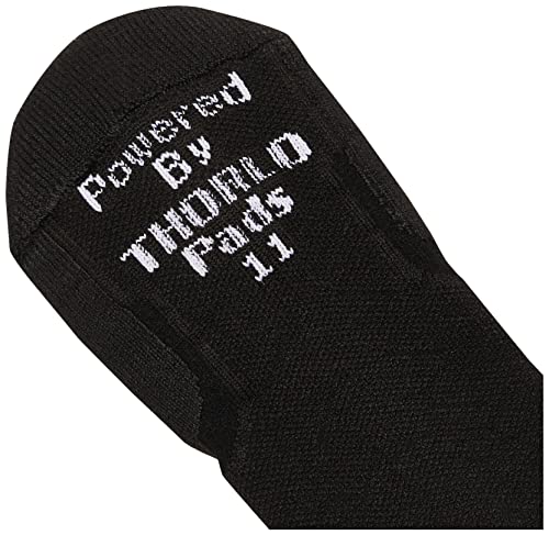 Experia Thin Padded Ankle Sock, Black, M Size, Pack of 32