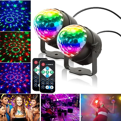 Globo Bola Maluca Luzes de Festa com Canhão de LED e Efeitos de Luz - Ambiente Animado e Divertido,
