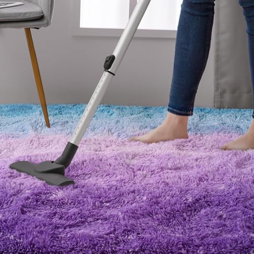 Tapis de salon fini les taches avec ce modèle en polyester lavable et confortable