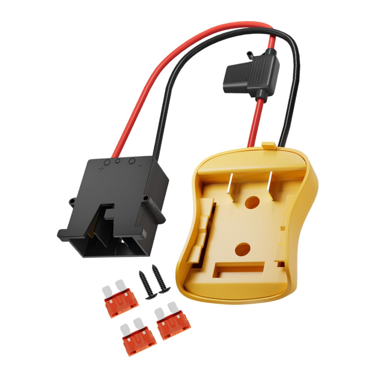 jojofuny 5piezas Conector De Batería Adaptador De Corriente Para Herramientas Eléctricas Conversor De Batería De Litio Compatible Diferentes Modelos