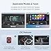 12.3 Inch Car Stereo for for BMW X5 E70 X6 E71 (2011-2013) CIC System, Wireless CarPlay Android Auto Upgrade Factory Radio System Bluetooth IPS Glass to Glass Touch Screen