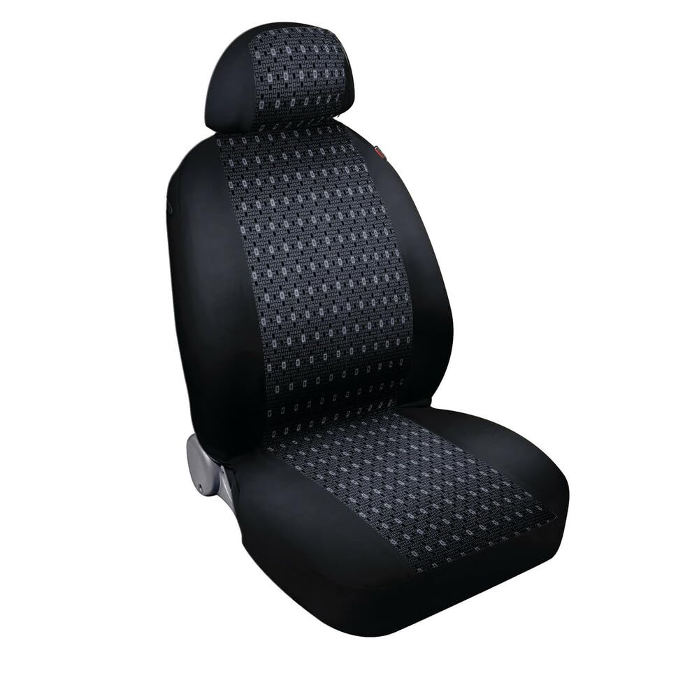 LAMPA 55017 Sitzschonbezug Vorne Polyester Schwarz