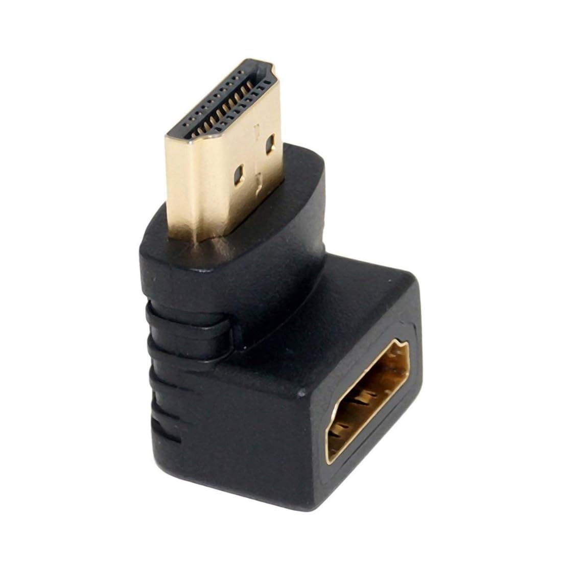 Upix 90 Degree Right Angle HDMI Adapter Male to Female, 90 Degree HDMI Bend, L-Shaped HDMI Jointer (B07RM5Y7NY) Amazon Price History, Amazon Price Tracker