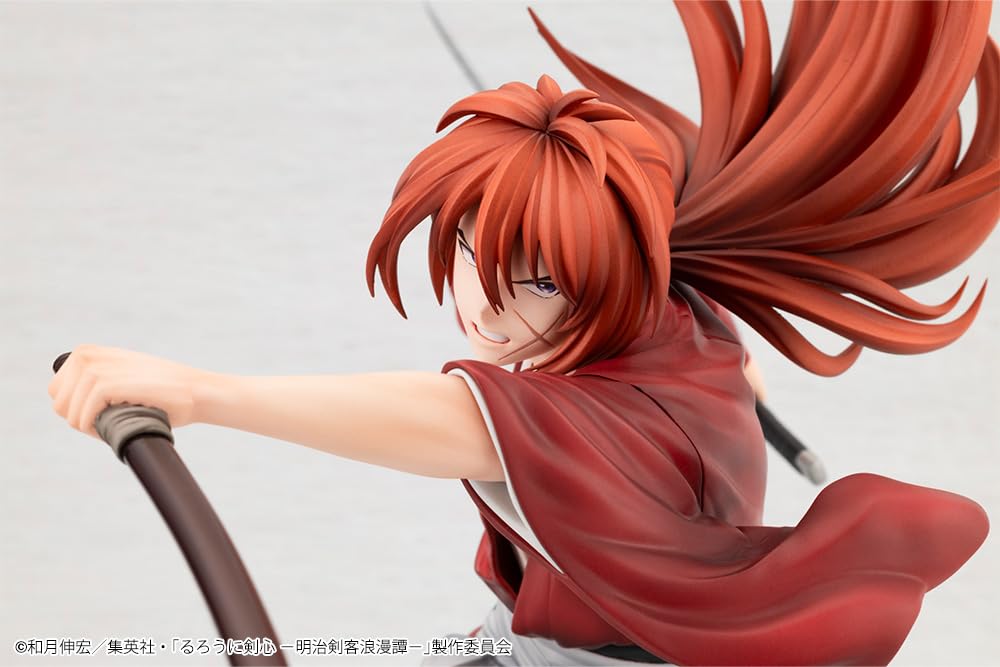 KOTOBUKIYA ARTFX J Himura Kenshin Maßstab 1/8 PVC bemalte komplette Figur