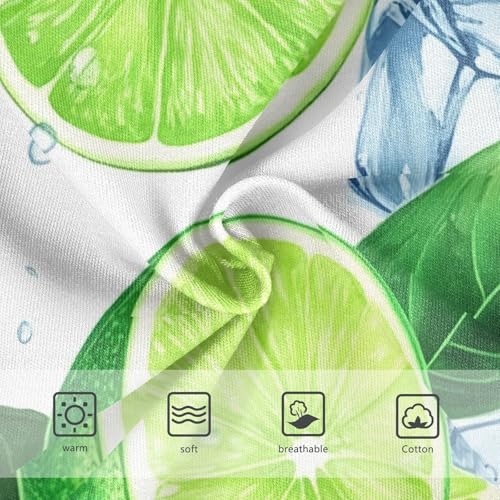 Watercolor Green Limes Ice Cubes Toddler Girls Underwear 2t Cotton Panties for Girl Artistic Briefs Undies Kids3