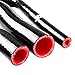 Compatible/Replacement For 1992-2000 Honda Civic EG EK (D15 D16 SOHC Engine Only) High Temp 3 Ply Silicone Radiator / Heater Hose Kit Black/Red