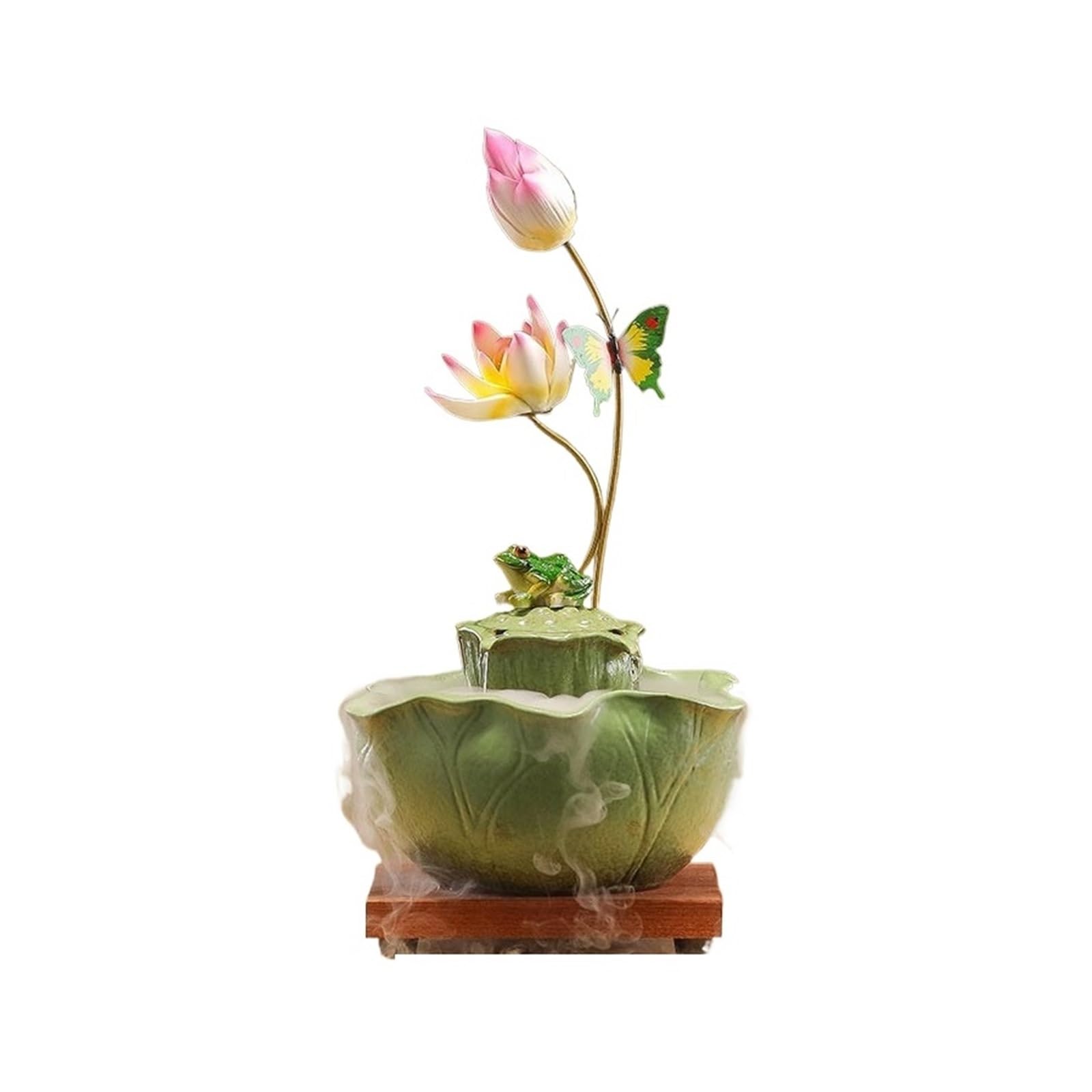 Water Feature Chinese Style Lotus Flowing Water Ornaments Circulating Living Room Decoration Indoor Fountains