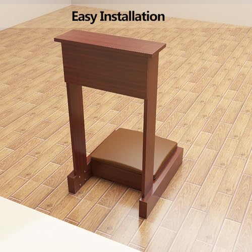 Taburete de oración para rodillas – Silla cómoda y duradera para el hogar y la iglesia, ideal para meditación y regalos religiosos
