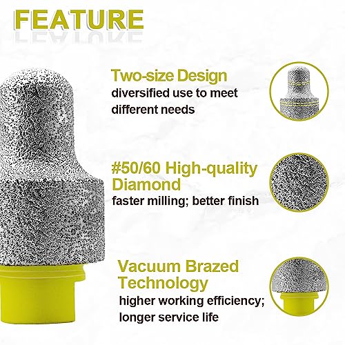 Fraise Diamanté à Doigt M14 Finition Parfaite du Marbre et Granit