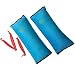 2 Car Seat Belt Pillows for Kids with 2 Seatbelt Clip - Headrest Neck Support Pads - Washable Covers - Adjust Vehicle Seat Belt Cushion for Children