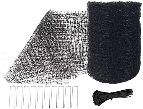 Feitore Deer Fence Netting, 7 x 100 Feet Anti Bird Deer Protection Net Reusable Protective Garden Netting for Plants Fruit Trees Vegetables Against Birds and Other Animals