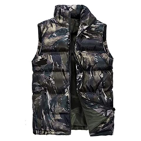 Chickwin Gilet Doudoune Camouflage Cover