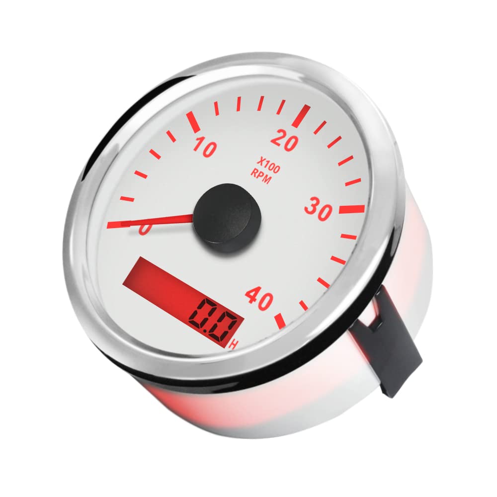 エンジンの Eling 回転計 0 4000rpm タコメーター Rpmタコゲージ 車 トラック ボート ヨット用の時間計付き 85mm バックライト付き 12v 24v アロアロオンライン があり エンジンの Eling 回転計 0 4000rpm タコメーター Rpmタコゲージ 車 トラック ボート ヨット用の時間計付き 85mm バックライト付き 12v 24v アロアロオンライン があり