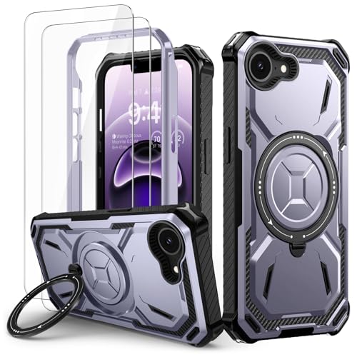 Coque iPhone 17e violette Lanhiem antichoc pour sécuriser votre quotidien