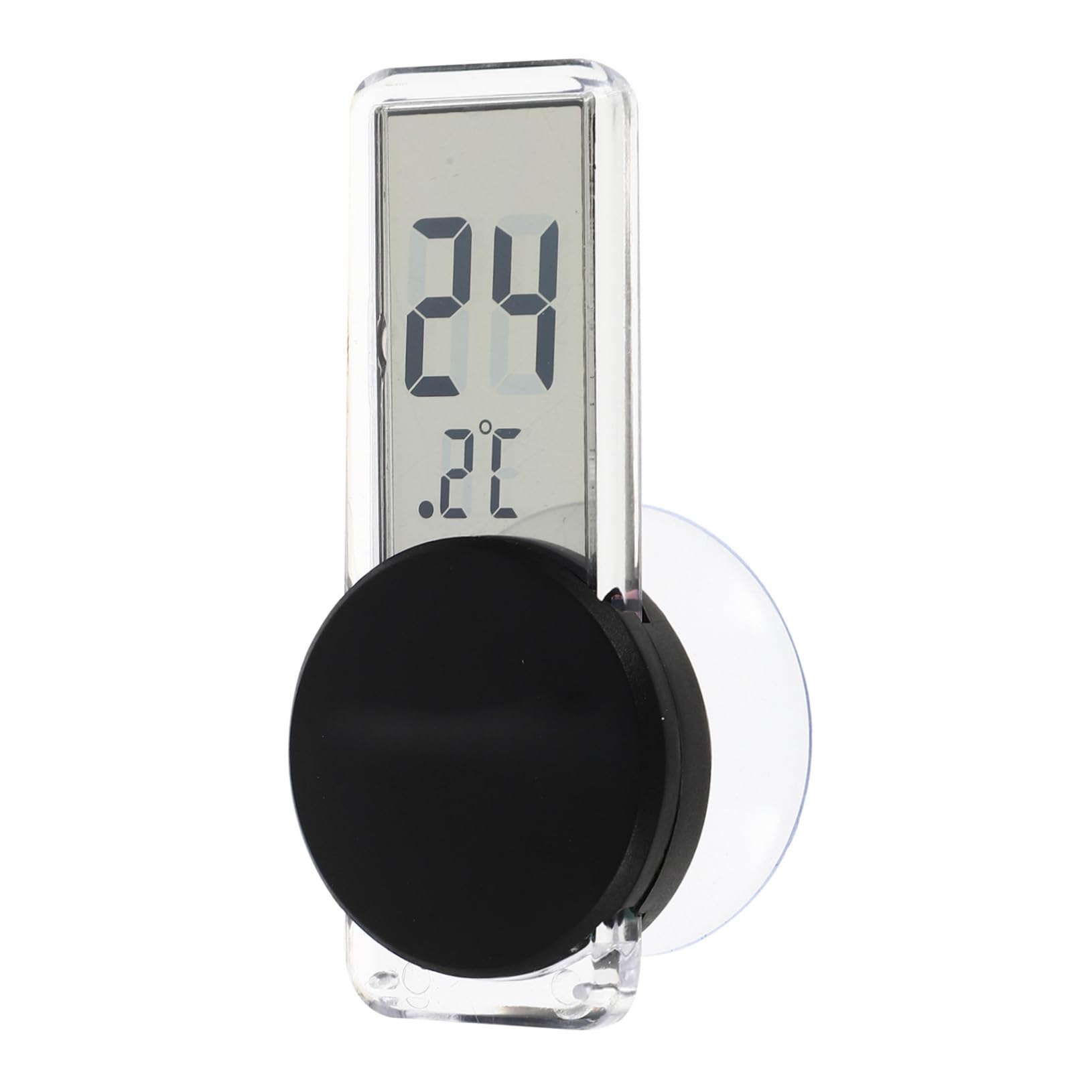 TOYANDONA Reptile Digital Display Thermometer Temperature with Sucker for Fish Tank Terrarium Turtle Tank Accurate Reading for Reptiles Aquatic Pets