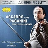 Accardo Plays Paganini - The Complete Recordings [6 CD/Blu-ray Audio Combo]
