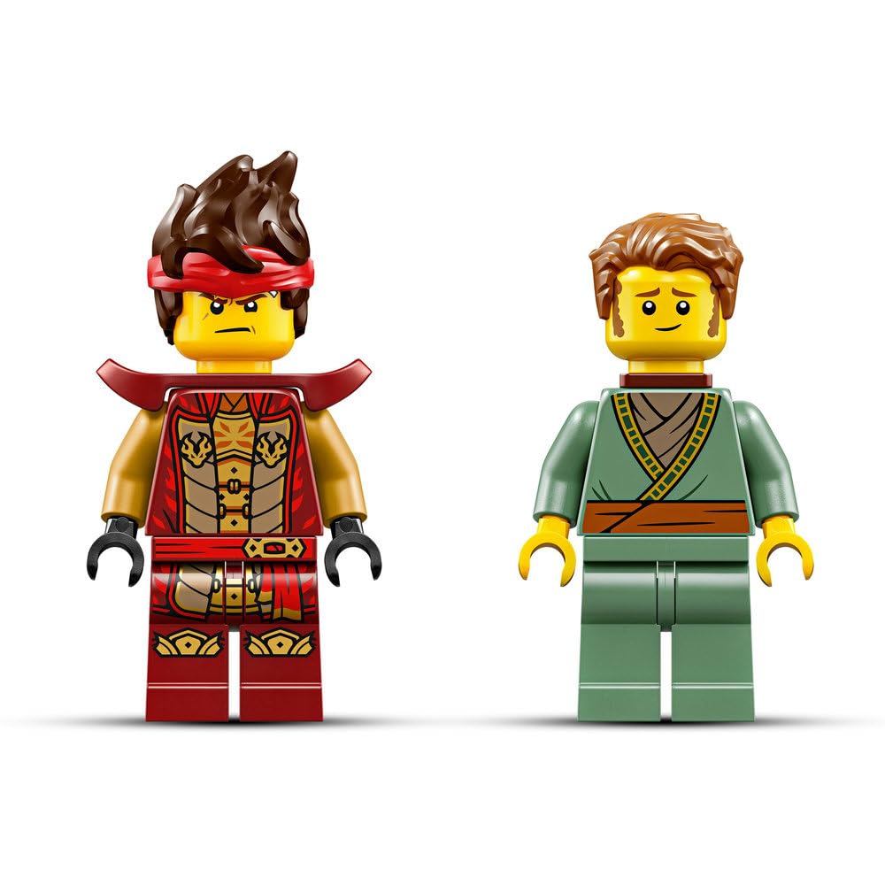 LEGO NINJAGO Mech ognistego rycerza 71846 | Duży mech ninja, model kolekcjonerski do ozdoby, prezent dla fana NINJAGO 14+, zestaw klocków konstrukcyjnych, 996 elementów