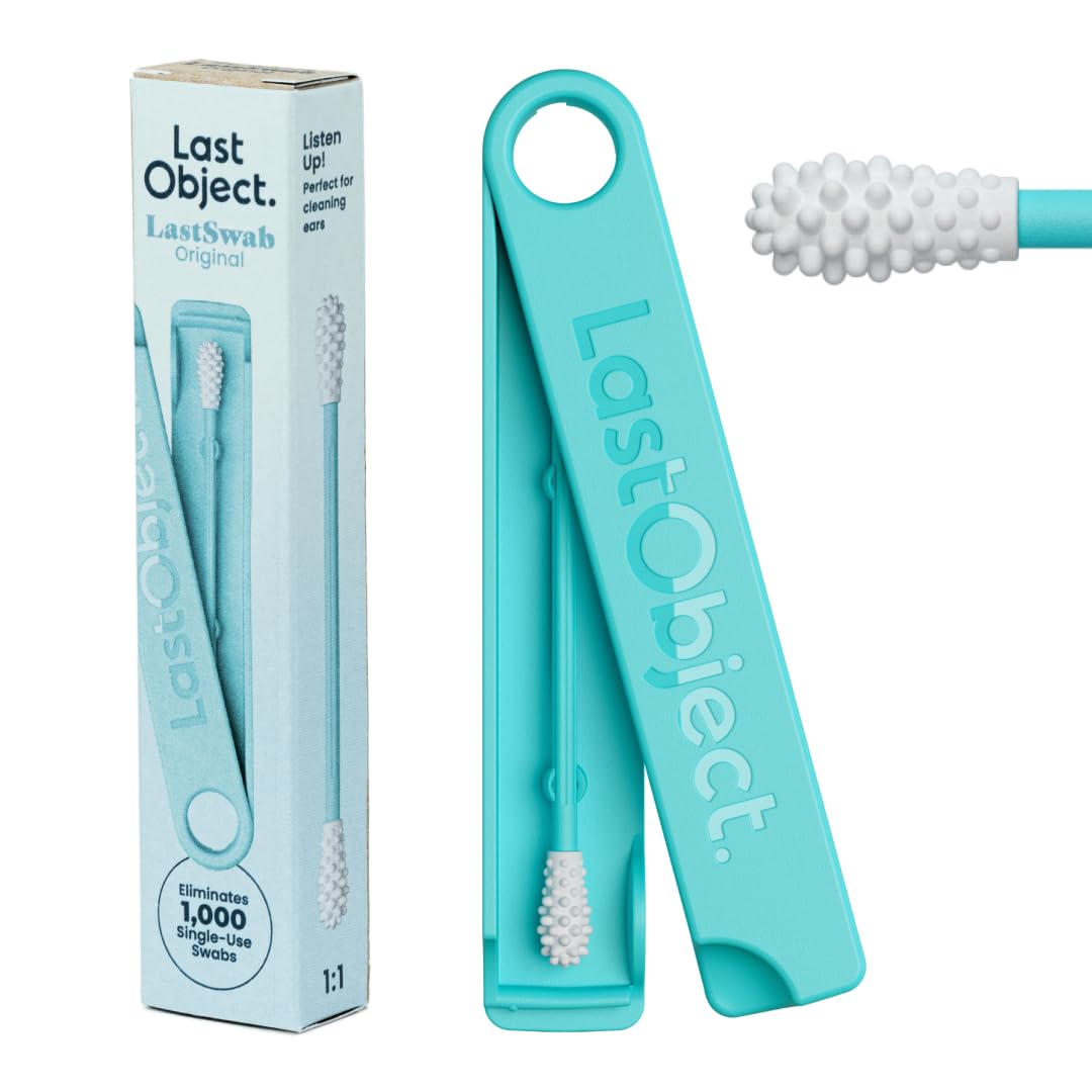 Hisopos reutilizables LastSwab® para rutinas de belleza – Alternativa sostenible a los hisopos desechables – Fáciles de limpiar – Se entregan con estuche de viaje - Roja — view 7