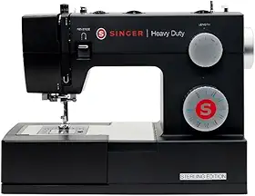 Singer Máquina de Costura HD4423 Sterling 220V | 23 Pontos, Casa de Botão, Braço Livre, Velocidade de até 1.100 Pontos/Min, Iluminação LED | Ideal para Todos os Projetos