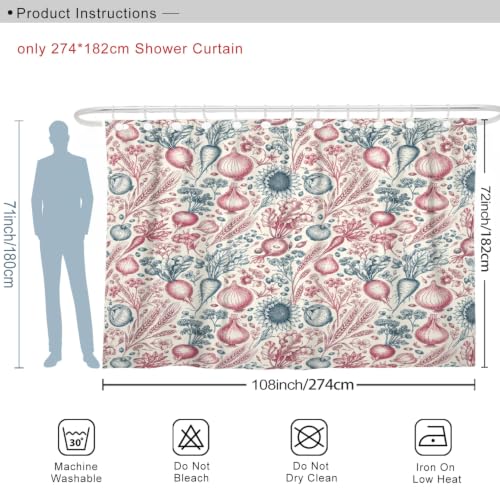 Rideau de douche 274 x 183 cm polyester motif tournesol - 3