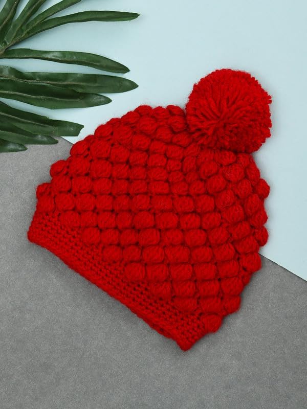 Image of Handmade Woolen Cap for Kids
