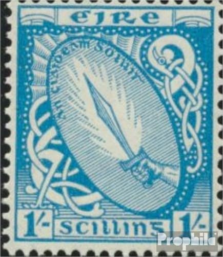 Sellos de colección Irlanda 1940 Prophila 82A con charnela y símbolos antiguos raros