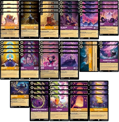 MTG Decks & More Disney Lorcana Villains Deck - Ursula,