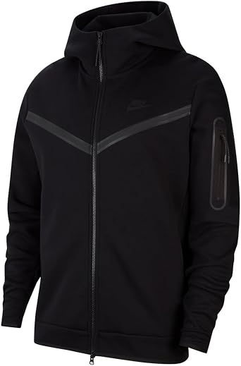 Nike Sportswear Tech Fleece Men's Full Zip Hoodie Cold Water Wash, Wet Weather Cu4489-010