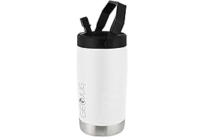 Brentwood GeoJug G-1200CRM Stainless Steel Vacuum Insulated Sports Water Jug with Fence Hook