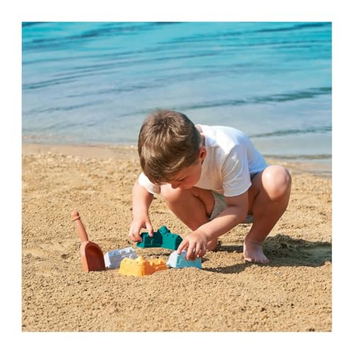Summer Filet 4 Moules À Sable Château Avec Pelle - vue 4