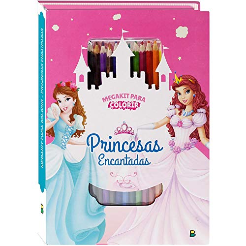 Megakit para Colorir: Princesas Encantadas: