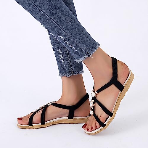 Pantoufles de douche femme et flip flop bleues légères - 5