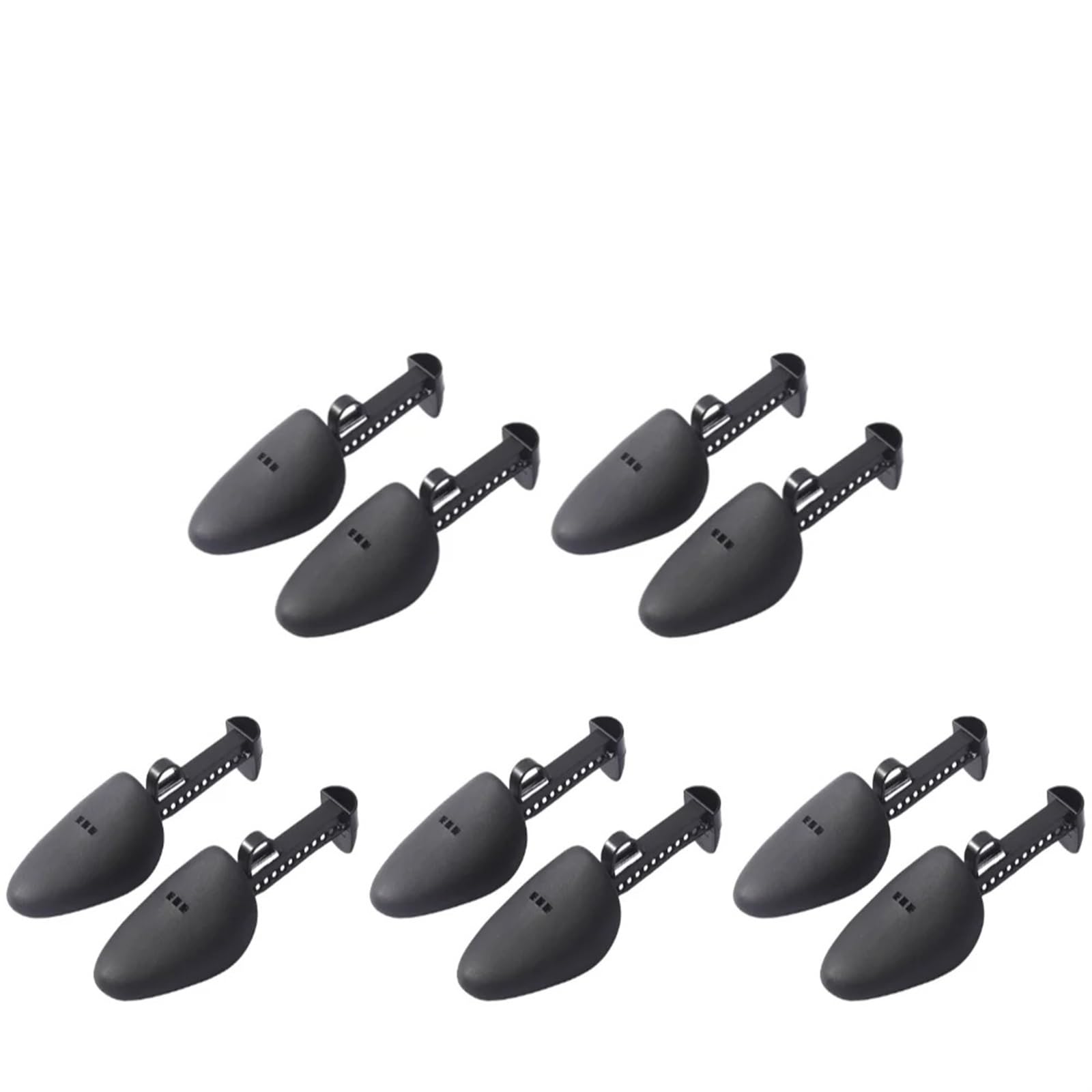 Schuhspanner Herren 1-10 Paar Schuhspanner aus Kunststoff for Damen und Herren, Unisex, Lederschuhe, verstellbar, tragbar, Schuhspanner, Former, Spannerhalter(Women-06)
