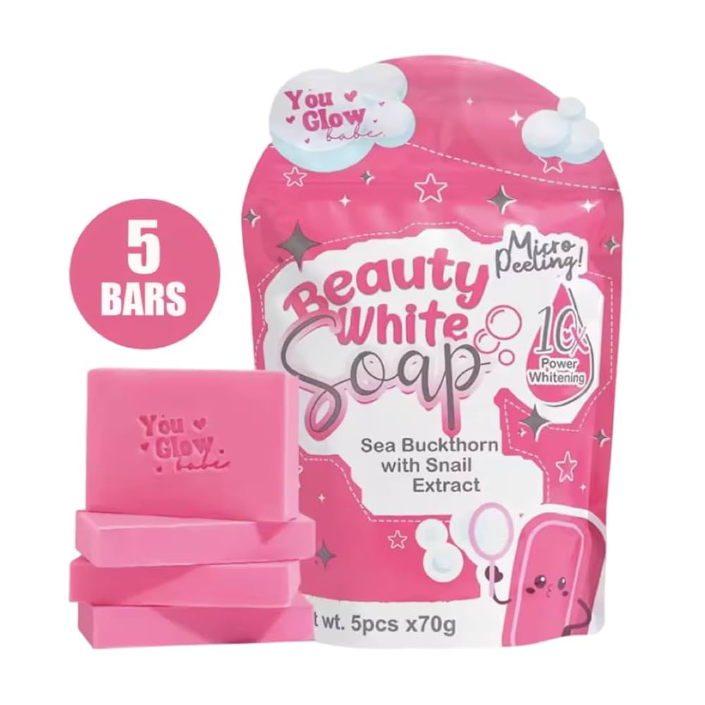 ボディソープ beauty white soap Amazon.com : 5 Bars You Glow Babe Beauty White Soap Sea