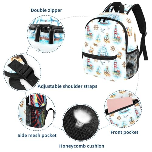 Sac à dos léger avec poches bouteille contre les sacs lourds - 3