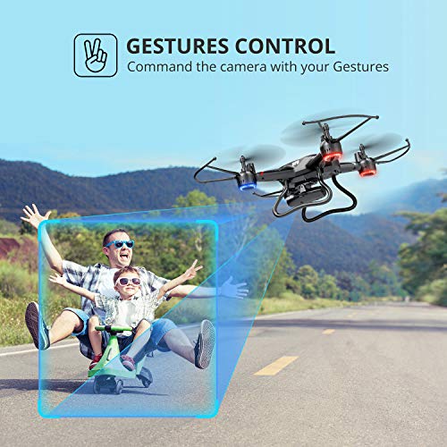 image for Holy Stone F181W 1080P Wifi FPV Drone with Wide-Angle HD Camera Live V