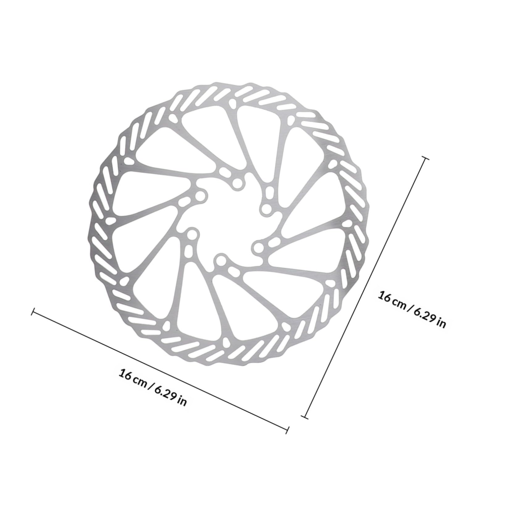 Abaodam Pastillas de Freno para Bicicleta de Montaña y Carretera de Freno de Disco Duraderas con Diseño Alta Resistencia Buena Disipación Térmica Compatibles y Traseros