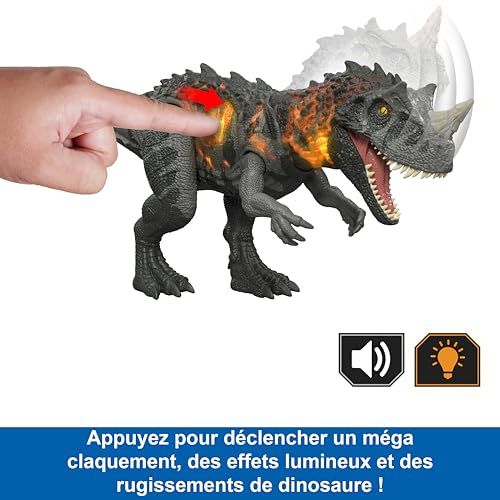 Jurassic World Figurine Ceratosaurus Rugissement Féroce - vue 4