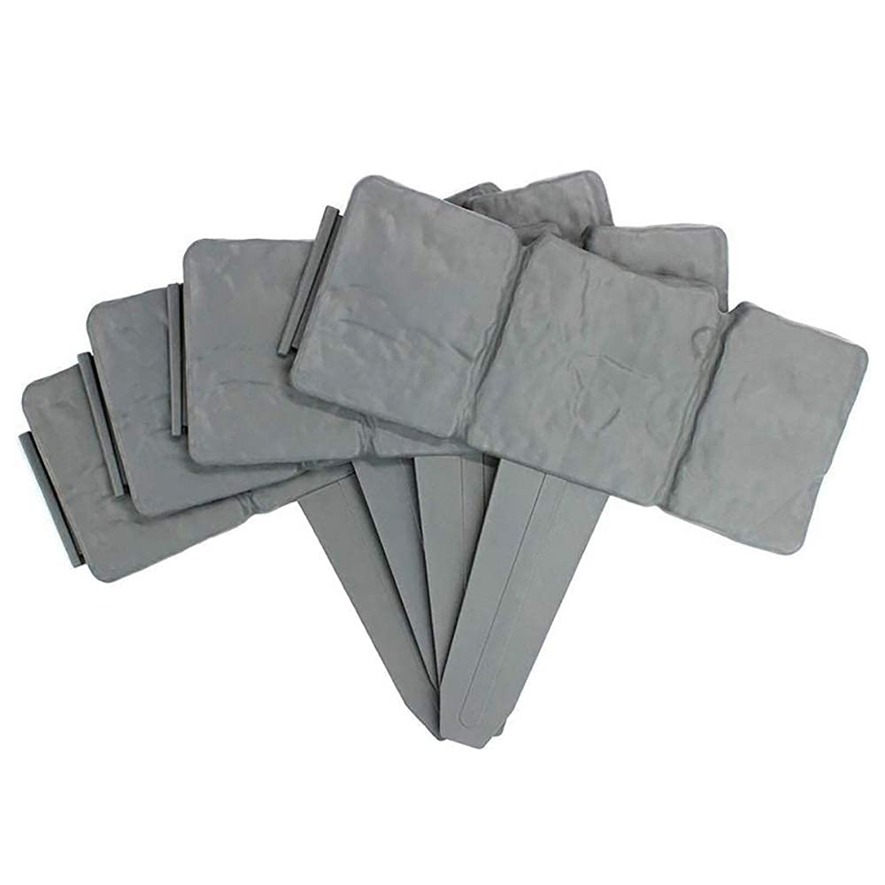 Buy IEVEY 20PCS Garden Landscape Edging Borders for Flower Beds, DIY Decoration Plastic Grey