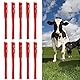 Okuyonic Kuh Markierungsband Haustier liefert 10 Stück zur Identifizierung des Tieres für die Farm(red)