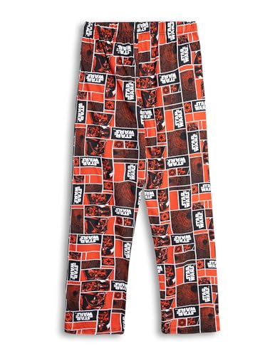STAR WARS Darth Vader Mens Red Lounge Pants | Classic Loungewear with Drawstring | Casual Wear Featuring Iconic Film3