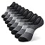 6) Grey Pattern (8 Pairs)