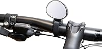 Zefal Spy 15 Mini Bike Mirror: Universal Clip-On Rearview, 15cm² Convex Chrome, 360° Adjustable, Fits 22-86mm, Lightweight 28g