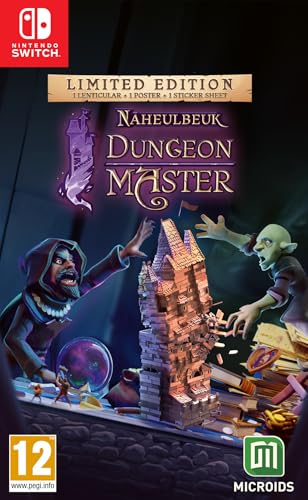Naheulbeuk's Dungeon Master Limited Edition Switch jeu stratégie humour
