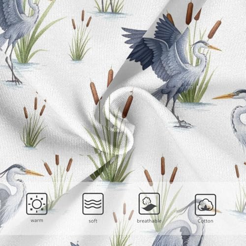 Joisal Toddlers Underwear Floral 2t Cotton Girl Panties Cute Durable Briefs Girls Undies Watercolor White Birds3