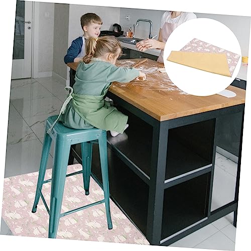 FUNOMOCYA Anti-Mat Voor Eetkamerstoel Tafelmat Voor Peuters Splash Pad Placemat Mat Onder Hoge Stoel Hoge Stoel Mat Hoge Stoel Mat Wasbaar Polyester Voedsel - Afbeelding 8